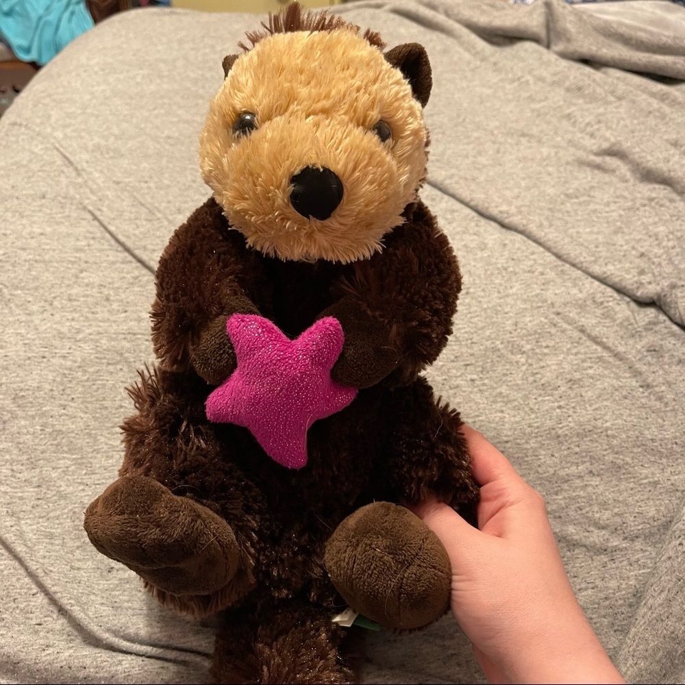 Stuffed animal otter